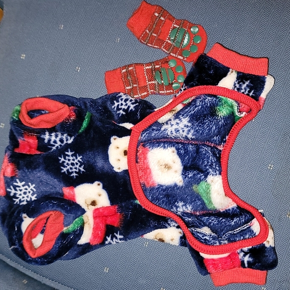 Xs puppy/dog pajamas - Picture 2 of 3